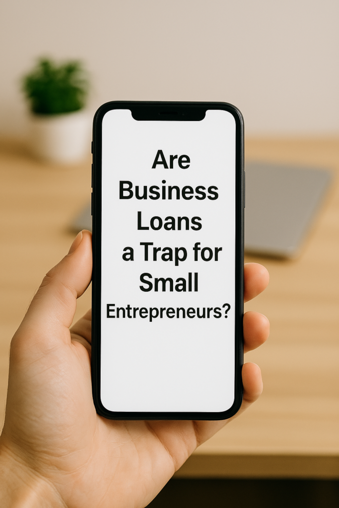 Are Business Loans a Trap for Small Entrepreneurs