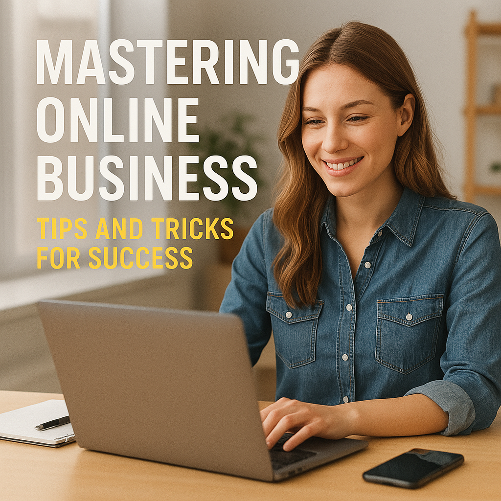 Mastering Online Business: Tips and Tricks for Success