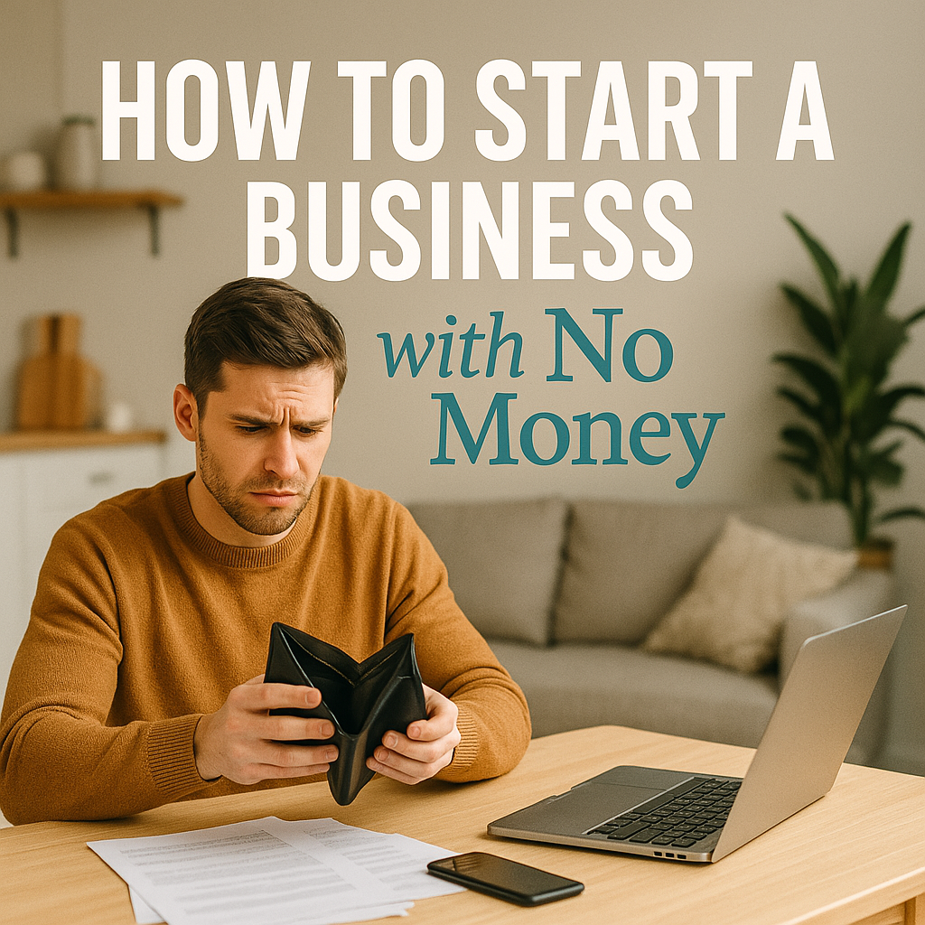 How to Start a Business with No Money