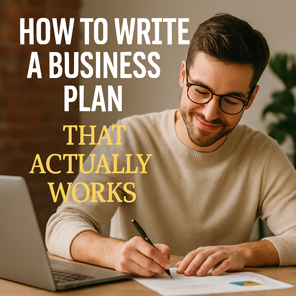 How to Write a Business Plan That Actually Works
