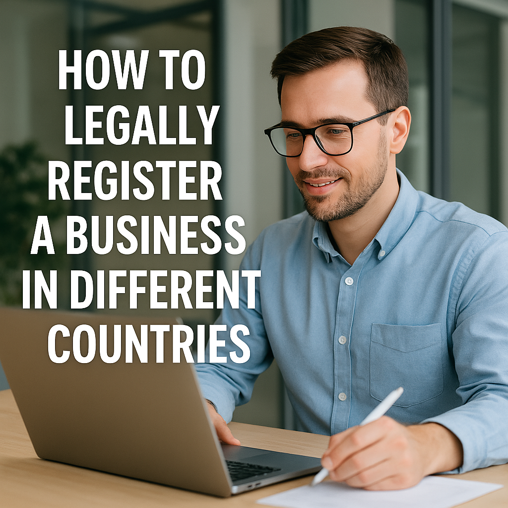 How to Legally Register a Business in Different Countries How to Legally Register a Business in Different Countries
