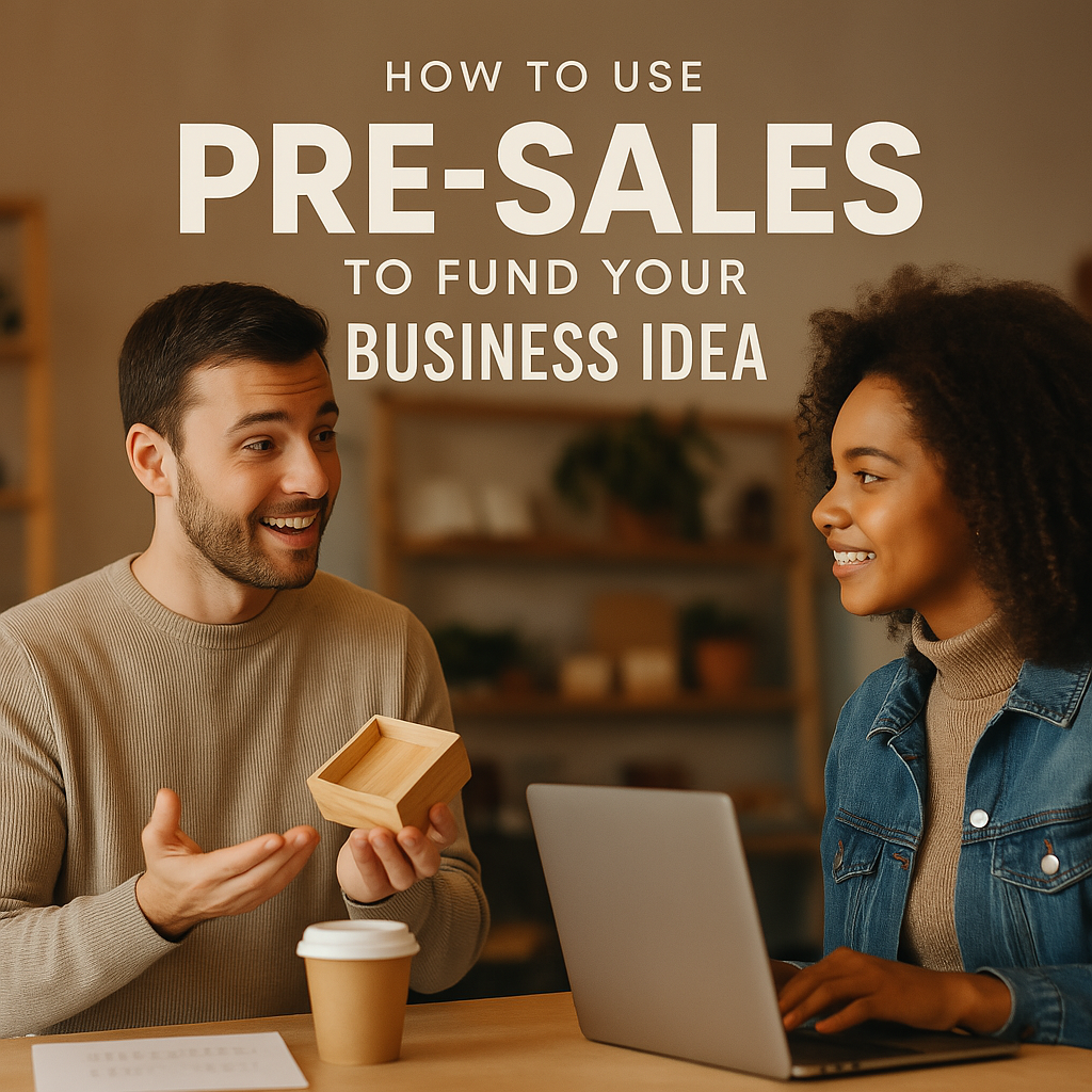 How to Use Pre-Sales to Fund Your Business Idea How to Use Pre-Sales to Fund Your Business Idea
