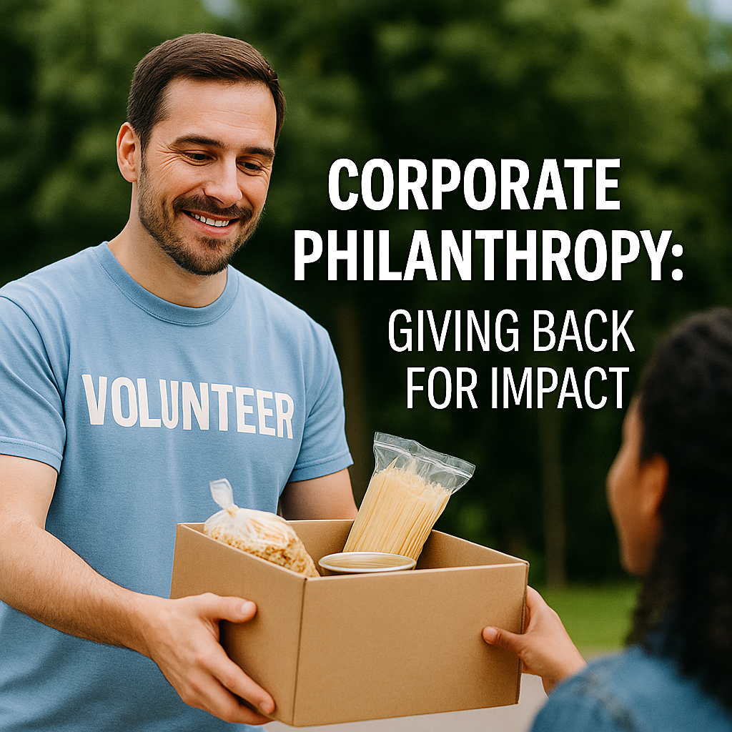 Corporate Philanthropy: Giving Back for Impact