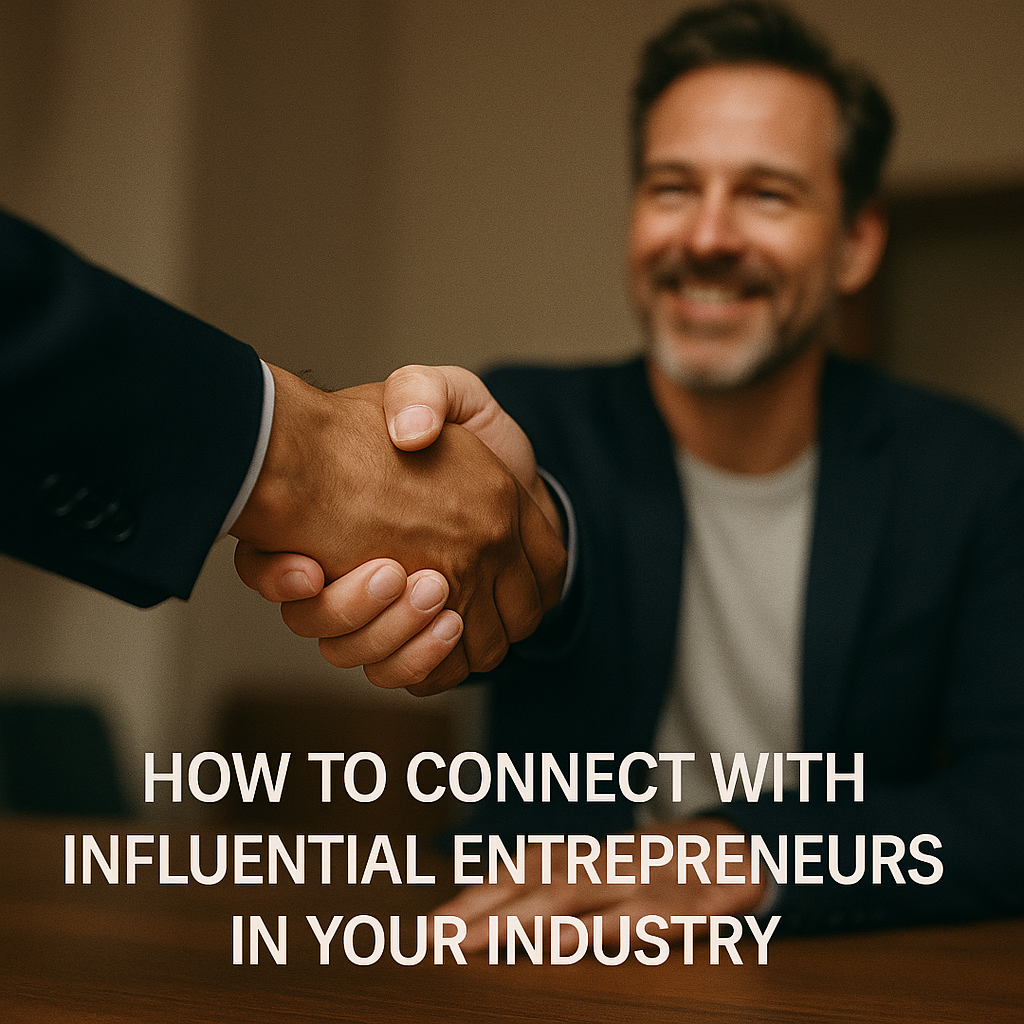 How to Connect with Influential Entrepreneurs in Your Industry