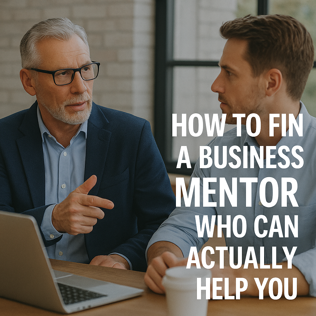 How to Find a Business Mentor Who Can Actually Help You