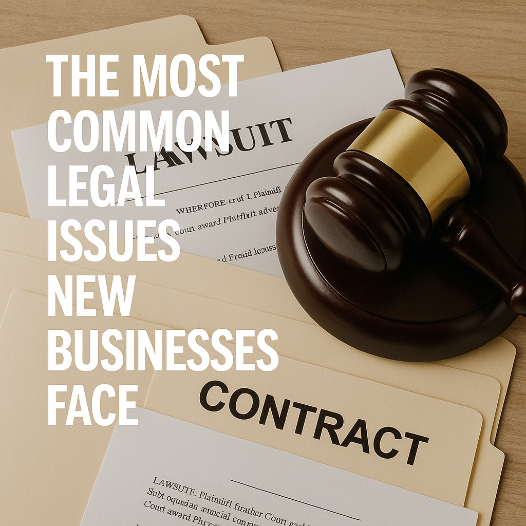 The Most Common Legal Issues New Businesses Face