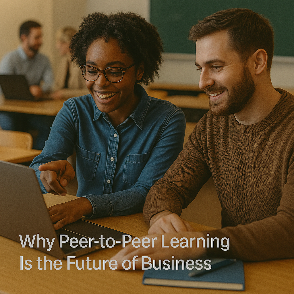 Why Peer-to-Peer Learning Is the Future of Business Education